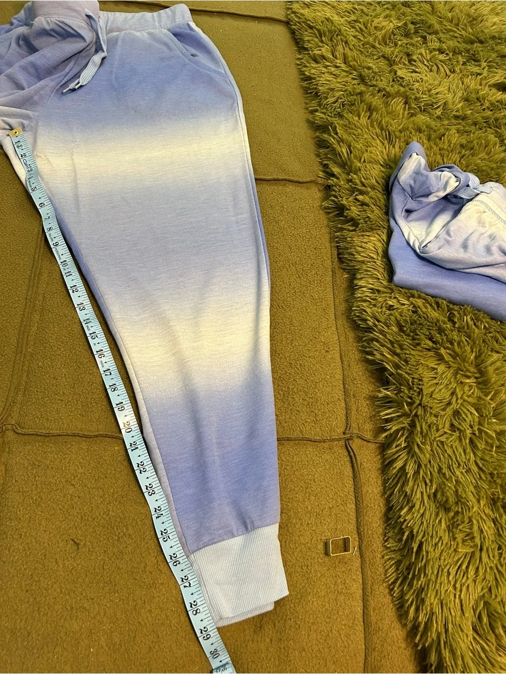 Women's Light Blue Ombre Pajama Set - Making the Day Off Crew